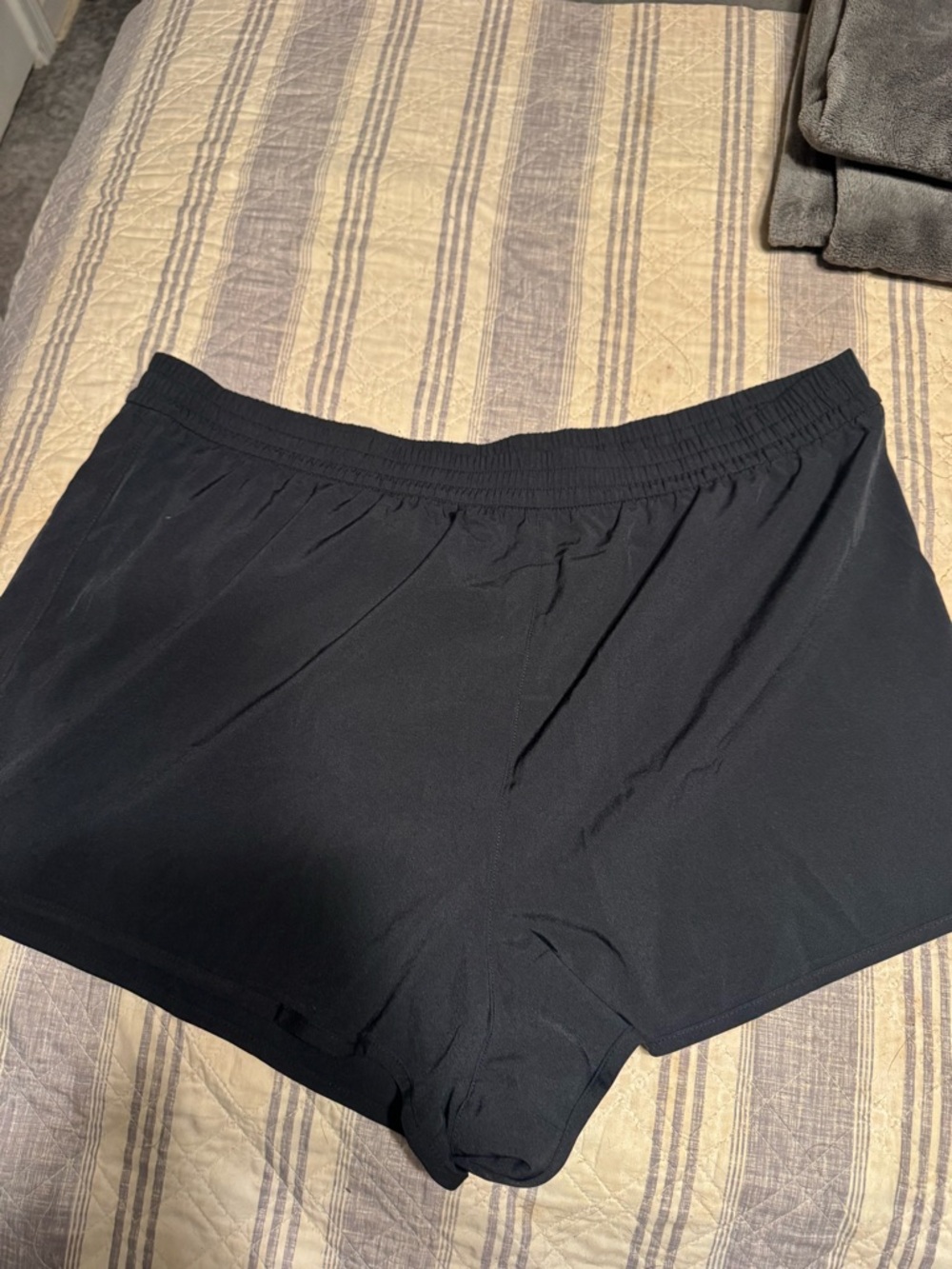 PINK Victoria's Secret Black Elastic Waist Boxer Shorts